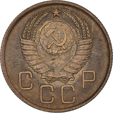 Moneta, Russia, 3 Kopeks, 1957, Saint-Petersburg, VF(30-35), Aluminium-Brąz