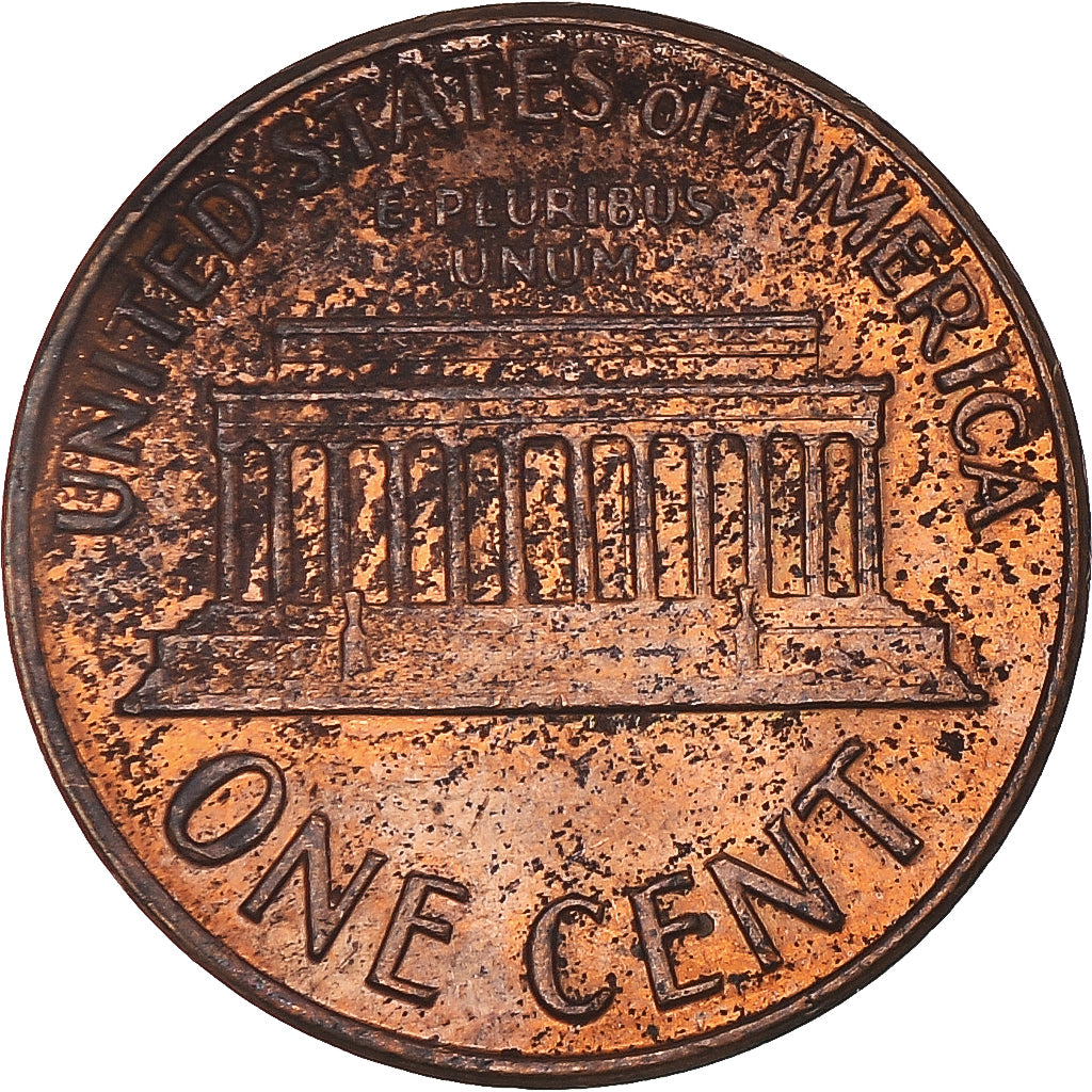 Moeda, Estados Unidos da América, Lincoln Cent, Cent, 1970, U.S. Mint, Denver