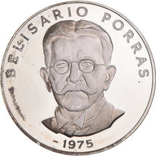 Moneta, Panama, 5 Balboas, 1975, U.S. Mint, BE, SPL-, Argento, KM:40.1a