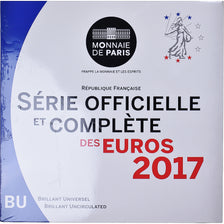 Francia, Euro-Set, 2017, Monnaie de Paris, BU, FDC, N.C.