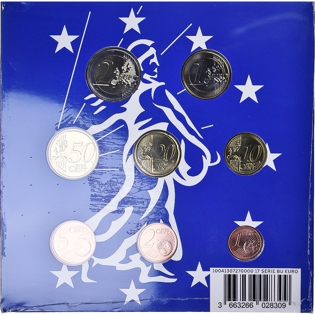 Francia, Euro-Set, 2017, Monnaie de Paris, BU, FDC, N.C.