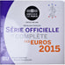 France, Euro-Set, 2015, Monnaie de Paris, BU, FDC