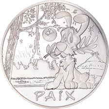 France, 50 Euro, Astérix, Paix, 2015, Paris, FDC, MS(65-70), Silver