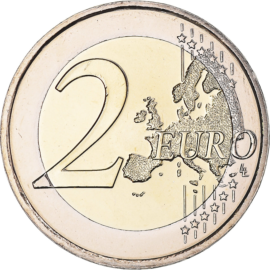 Malta, 2 Euro, 2011, CROIX DE MALTE, MS(65-70), Bimetaliczny
