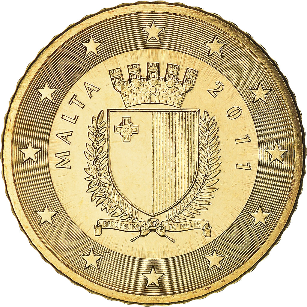 Malta, 50 Euro Cent, 2011, FDC, Latón