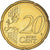 Malta, 20 Euro Cent, 2011, MS(65-70), Latão