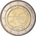 Finlandia, 2 Euro, EMU 10th Anniversary, 2009, Vantaa, FDC, Bi-metallico, KM:144