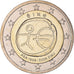 REPUBBLICA D’IRLANDA, 2 Euro, 2009, EMU 10th Anniversary ., FDC, Bi-metallico