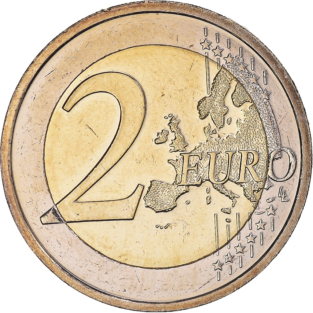 REPUBBLICA D’IRLANDA, 2 Euro, 2009, EMU 10th Anniversary ., FDC, Bi-metallico