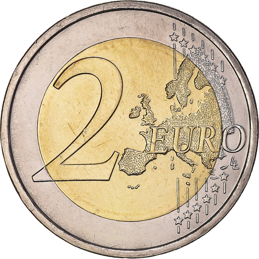 Portugal, 2 Euro, 2009, 10 TH ANNIVERSARY EMU, MS(65-70), Bi-Metallic, KM:785
