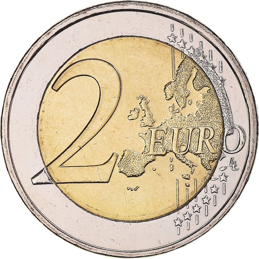 Greece, 2 Euro, EMU, 2009, MS(65-70), Bi-Metallic