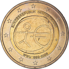 Alemanha, 2 Euro, EMU, 2009, MS(65-70), Bimetálico