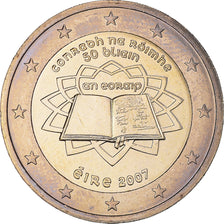 IRELAND REPUBLIC, 2 Euro, 2007, Sandyford, TRAITÉ DE ROME 50 ANS, MS(65-70)