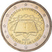 Finland, 2 Euro, Traité de Rome 50 ans, 2007, Vantaa, UNC-, Bi-Metallic