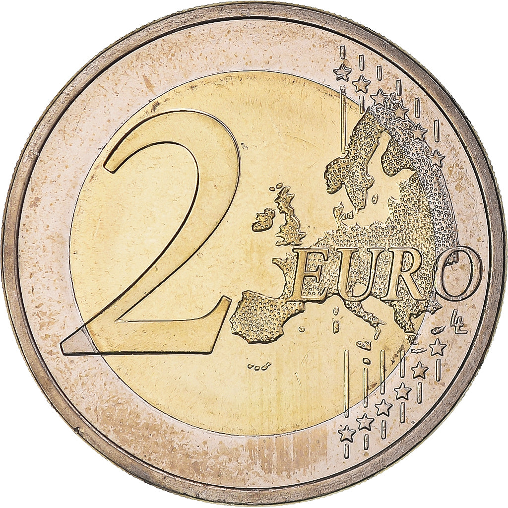 Slovenia, 2 Euro, 2007, TRAITÉ DE ROME 50 ANS, FDC, Bi-metallico