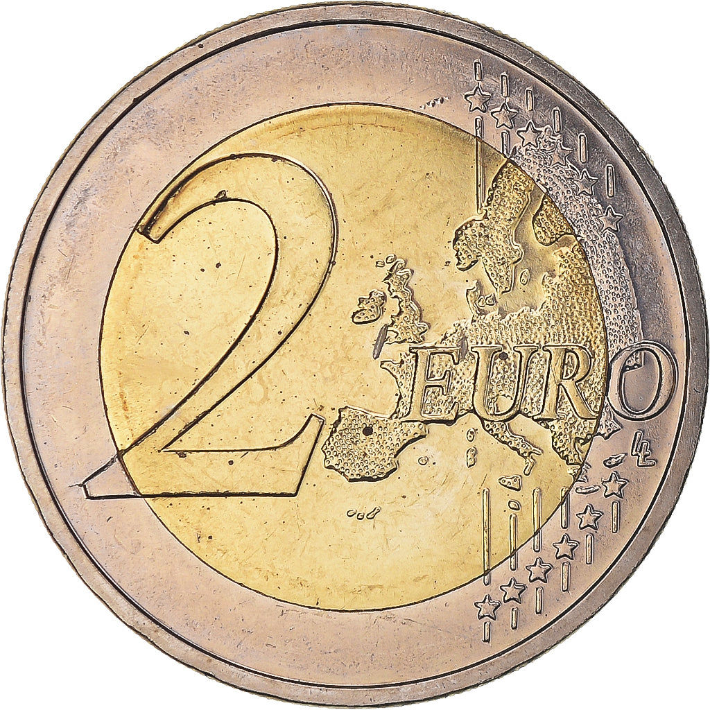Niemcy - RFN, 2 Euro, 2010, Munich, MS(63), Bimetaliczny, KM:285