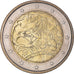 Itália, 2 Euro, 2008, DROITS DE L'HOMME., MS(65-70), Bimetálico