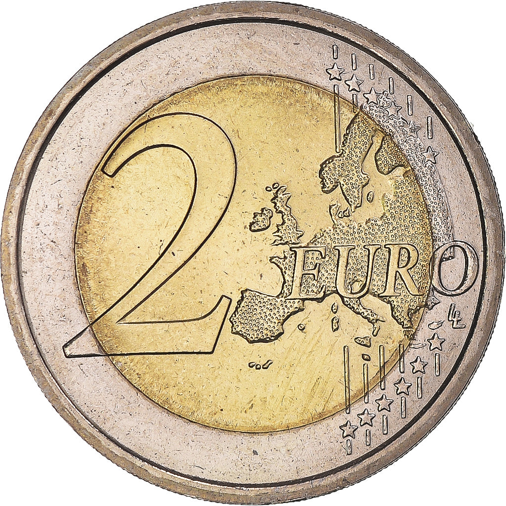 Italie, 2 Euro, 2008, DROITS DE L'HOMME., FDC, Bimétallique