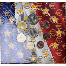 Francia, Euro-Set, 2003, BU, FDC, N.C., Gadoury:page 338
