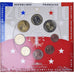 Francia, Monnaie de Paris, 1 Cent to 2 Euro, 2010, Paris, BU, FDC, Sin