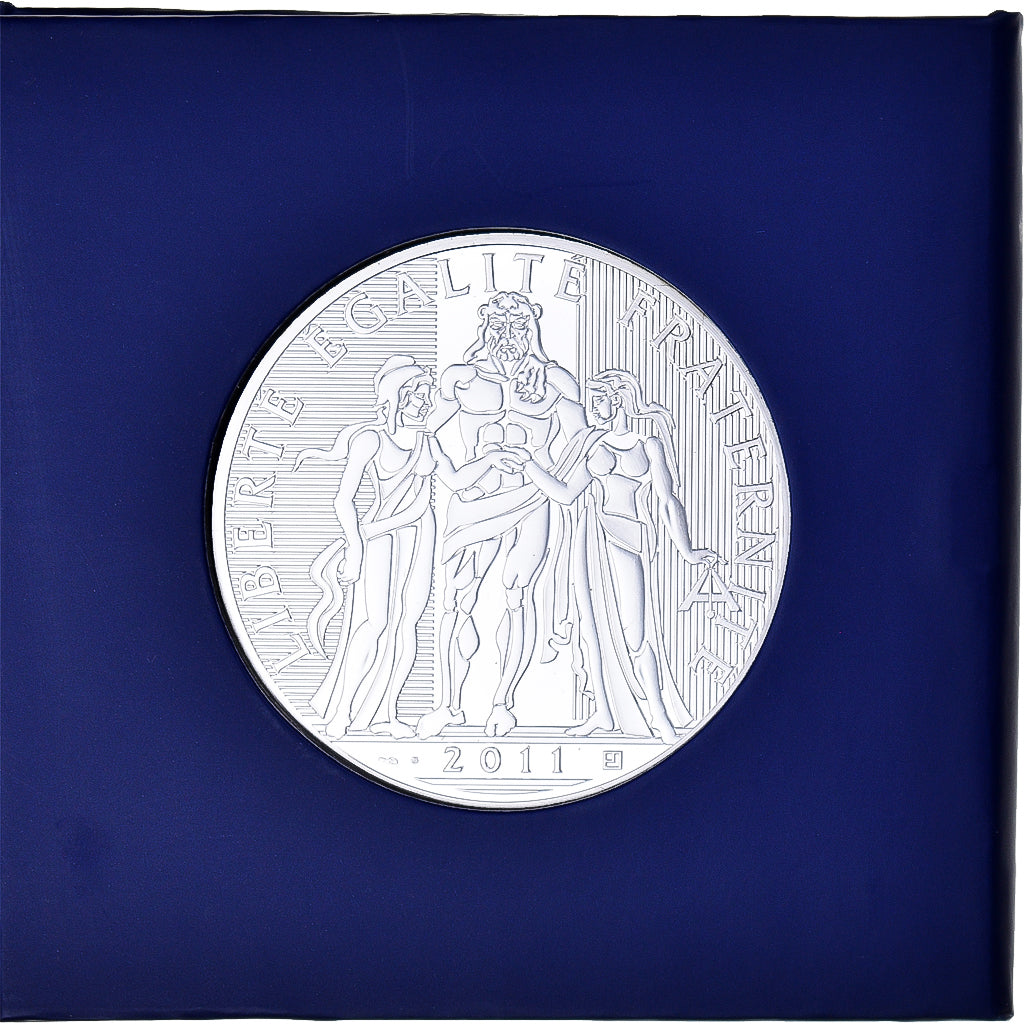 Francia, 100 Euro, Hercule, 2011, Monnaie de Paris, FDC, Plata, Gadoury:EU455