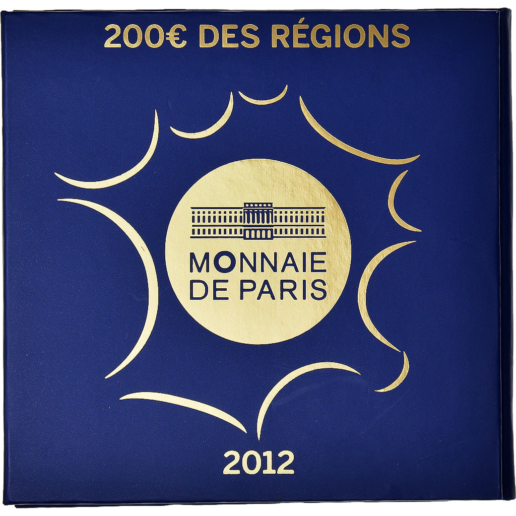 Francja, Monnaie de Paris, 200 Euro, 2012, Paris, FDC.BU, MS(65-70), Złoto