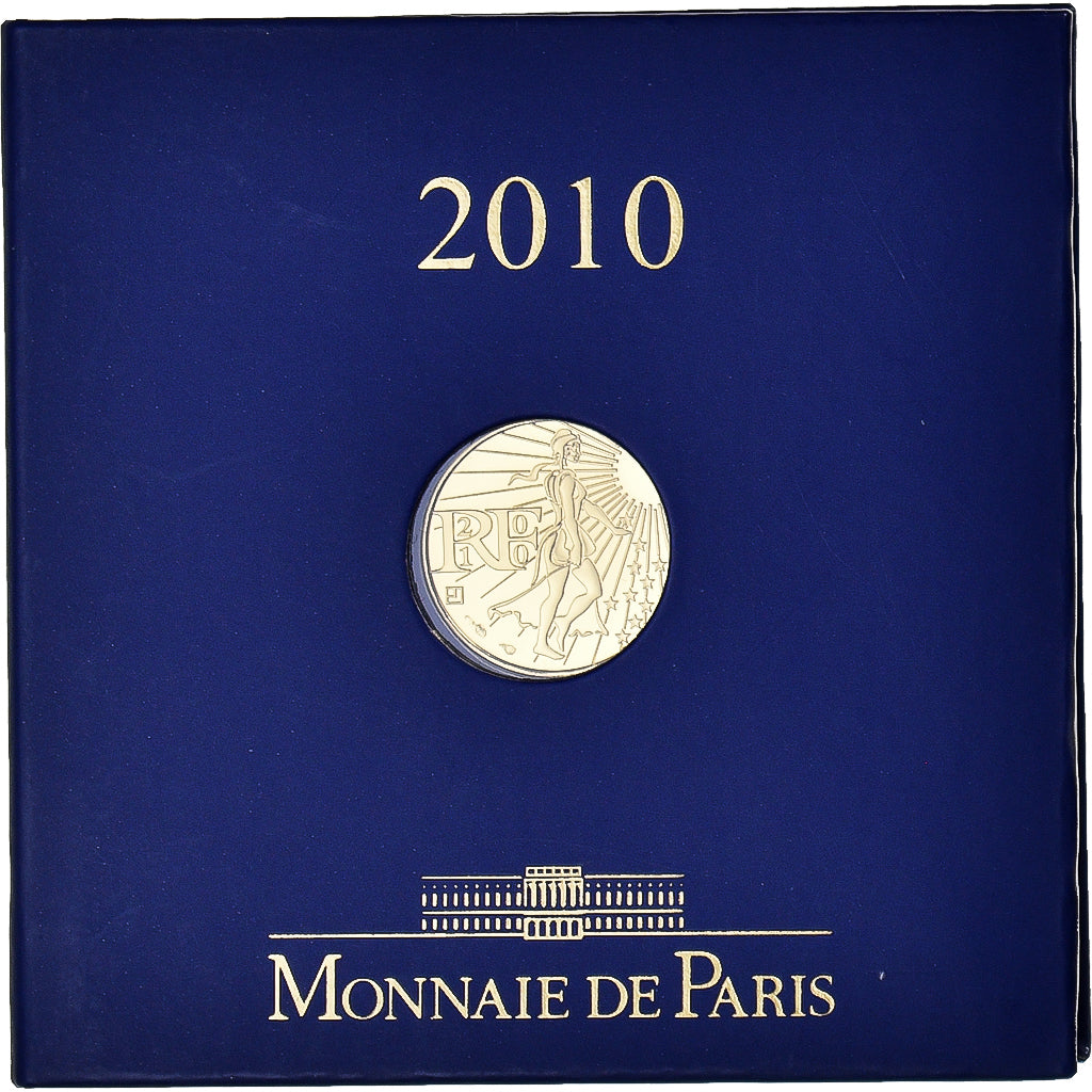 France, Monnaie de Paris, 100 Euro, 2010, Paris, FDC.BU, FDC, Or, KM:1536