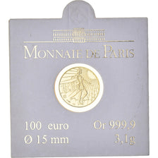 Frankreich, 100 Euro, 2008, Monnaie de Paris, FDC.BU, STGL, Gold, Gadoury:EU288