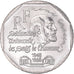 Munten, Frankrijk, René Cassin, 2 Francs, 1998, UNC, Nickel, KM:1213