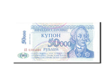 Geldschein, Transnistrien, 50,000 Rublei on 5 Rublei, 1994, Undated, KM:30, UNZ