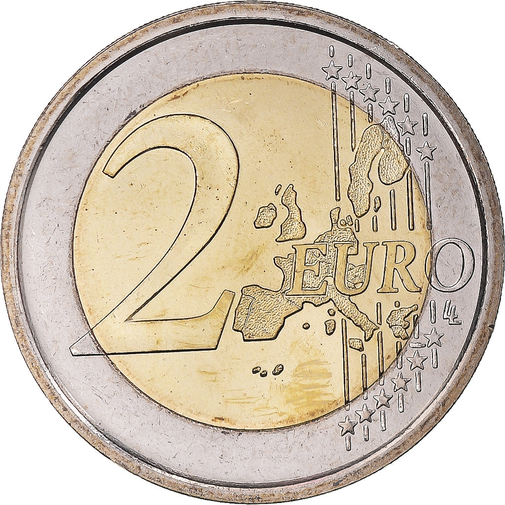 Italia, 2 Euro, 2005, Rome, Constitution Europeen, SPL, Bi-metallico, KM:217