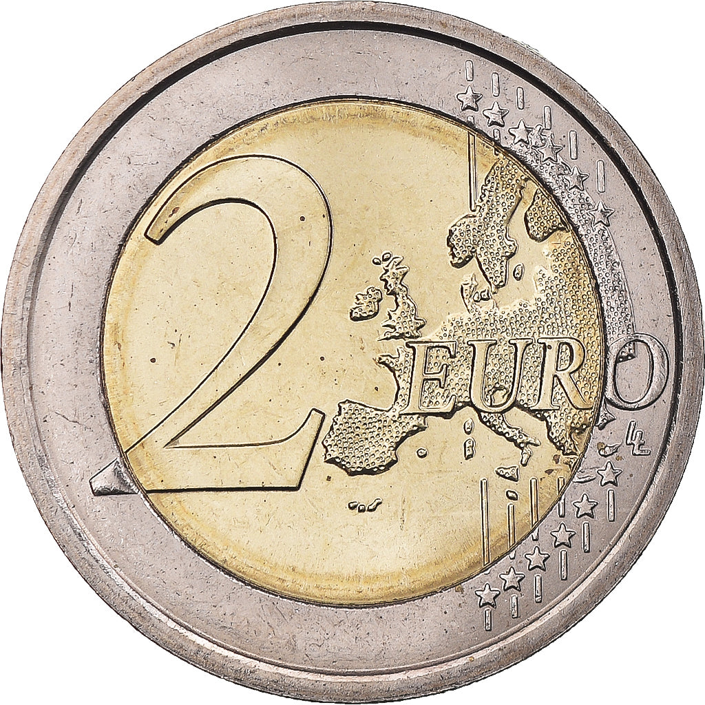 Italia, 2 Euro, Louis Braille, 2009, Rome, SC+, Bimetálico, KM:310
