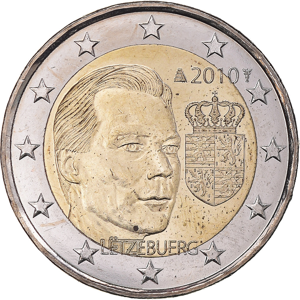 Luxembourg, 2 Euro, Grand-Duc Henri, 2010, Utrecht, Special Unc., FDC
