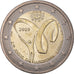 Portugal, 2 Euro, Lusophonie, 2009, Lisbon, MS(63), Bimetaliczny, KM:786