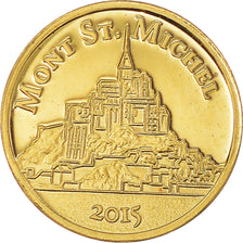 Moeda, CONGO, REPÚBLICA DEMOCRÁTICA, Mont Saint Michel, 100  Francs CFA, 2015