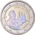 San Marino, 2 Euro, 2017, COLORISEE HOLOGRAMME.FDC, STGL, Bi-Metallic
