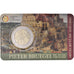 Belgique, 2 Euro, 2019, Bruxelles, Coin Card .BRUEGEL L'ANCIEN.BU, FDC