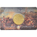 Belgique, 2-1/2 Euro, 2015, Coin Card. Bataille de Waterloo. BU, FDC, Laiton