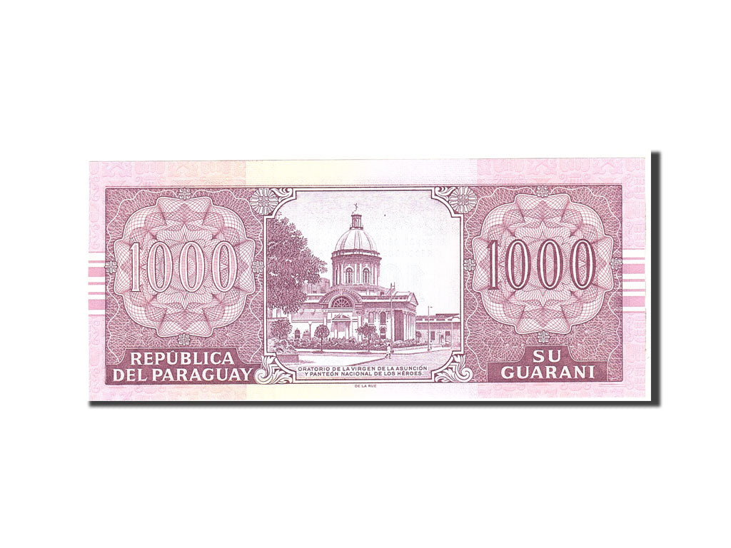 Banknote, Paraguay, 1000 Guaranies, 2004, Undated, KM:222a, UNC(65-70)
