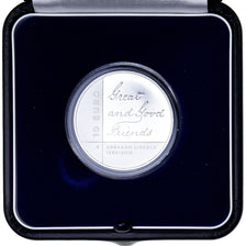 San Marino, 10 Euro, 2015, Rome, Abraham Lincoln.FDC BE, FDC, Plata