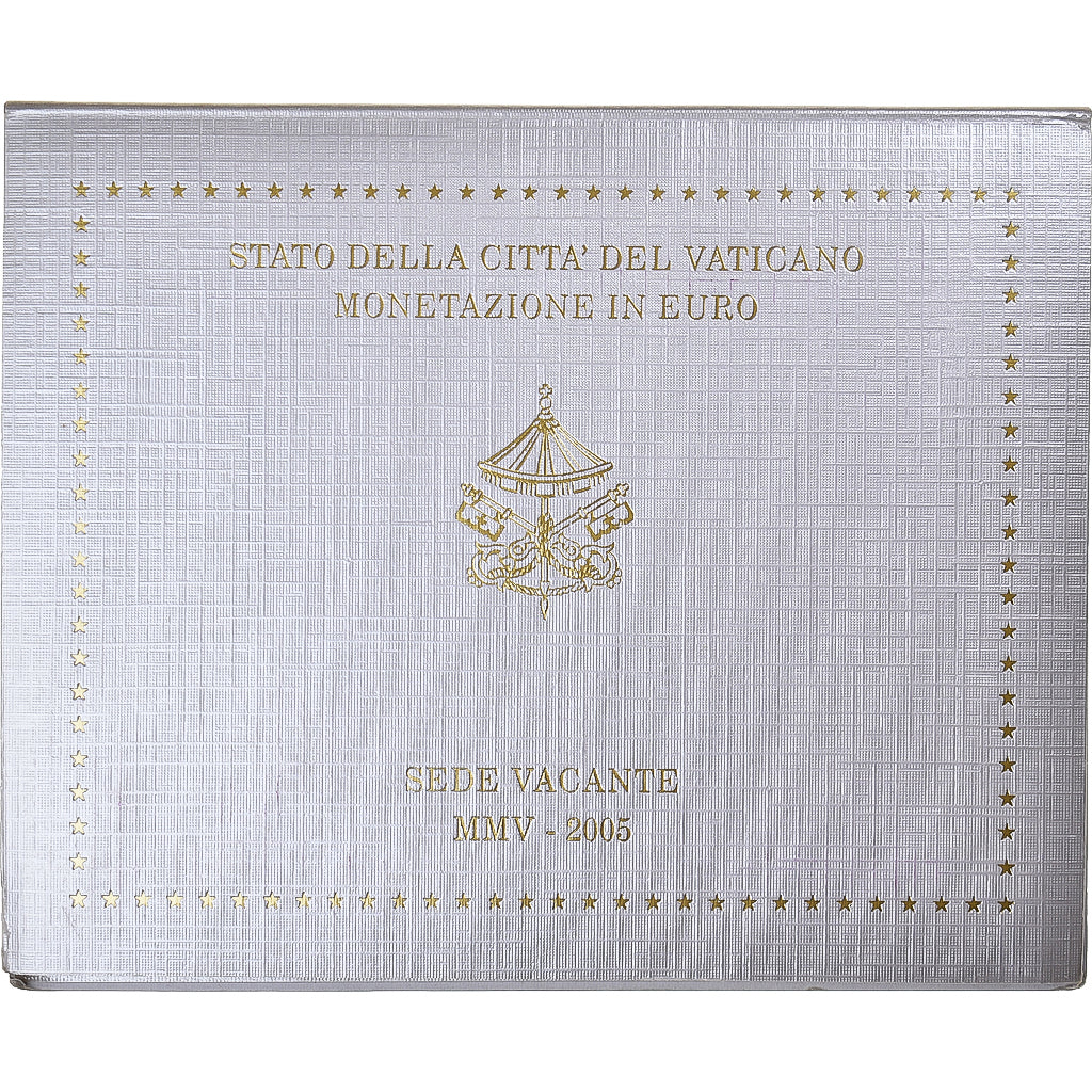 Vaticano, Euro-Set, 2005, SEDE VACANTE.FDC BU, FDC, Sin información