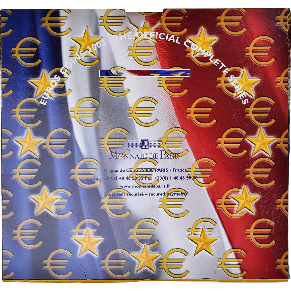 Francia, Monnaie de Paris, Euro-Set, 2003, FDC, Sin información, Gadoury:page