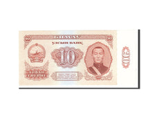 Banknote, Mongolia, 10 Tugrik, 1966, Undated, KM:38a, UNC(65-70)