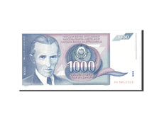 Banknot, Jugosławia, 1000 Dinara, 1991, Undated, KM:110, AU(55-58)