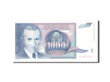 Banknote, Yugoslavia, 1000 Dinara, 1991, Undated, KM:110, AU(55-58)