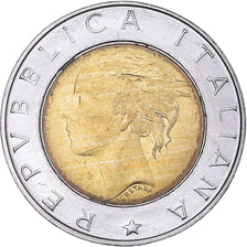 Monnaie, Italie, 500 Lire, 1999, Rome, TTB, Bimétallique, KM:203