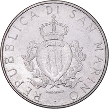 Münze, San Marino, 50 Lire, 1987, Rome, SS, Stahl, KM:206