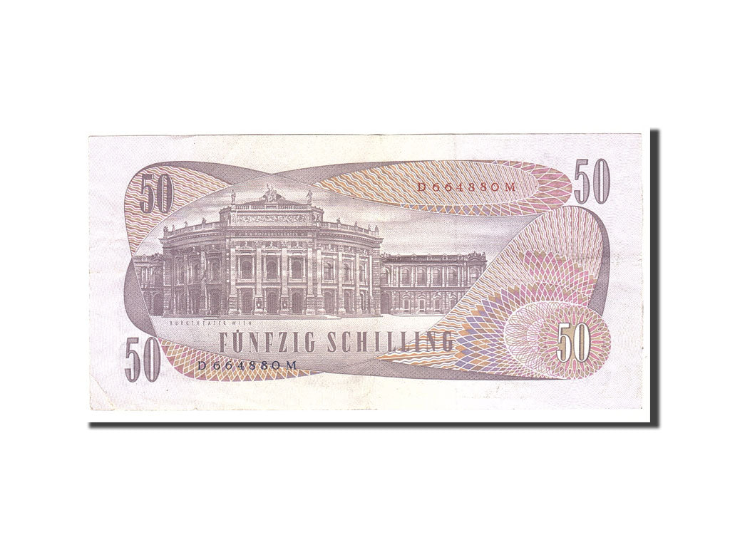 Banknote, Austria, 50 Schilling, 1970, 1970-01-02, KM:143a, EF(40-45)