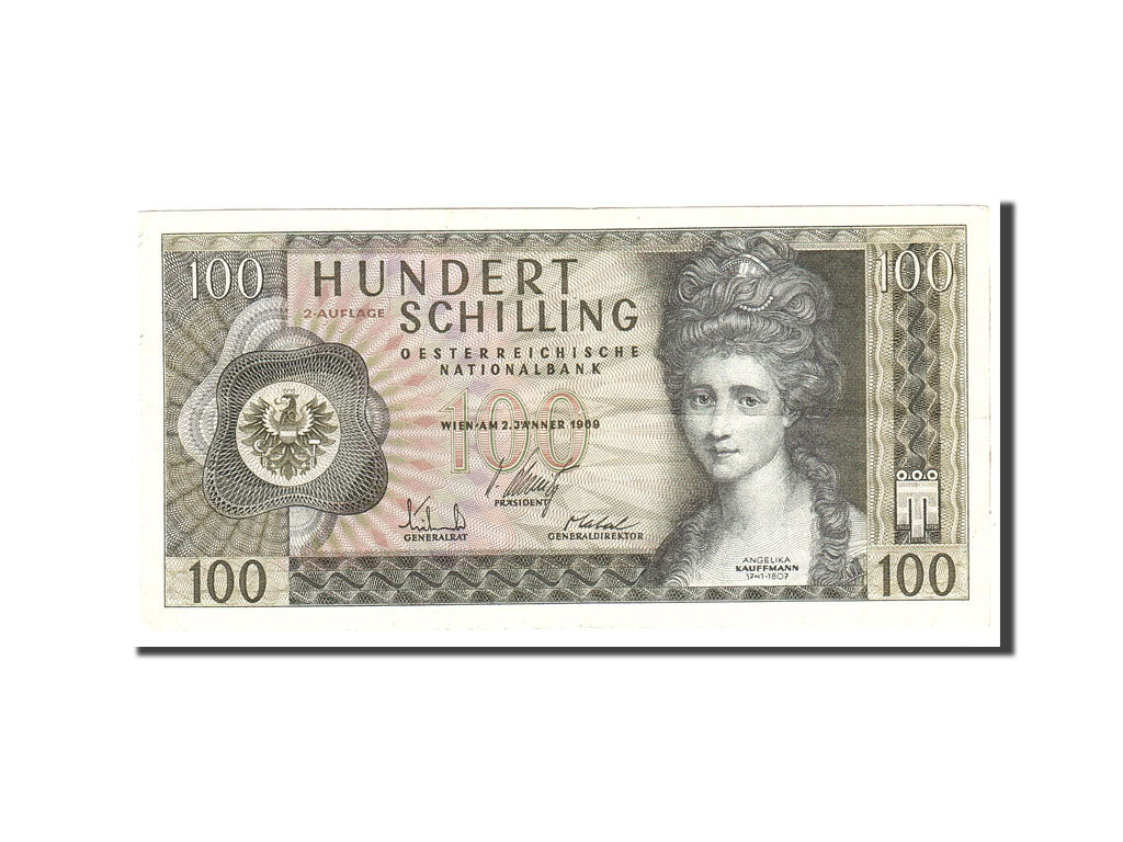 Banknote, Austria, 100 Schilling, 1969, 1969-01-02, KM:146a, EF(40-45)