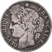 Coin, France, Cérès, 50 Centimes, 1895, Paris, VF(20-25), Silver, KM:834.1